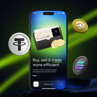 Plateforme de trading Cygne Fructif présentée sur un appareil mobile
